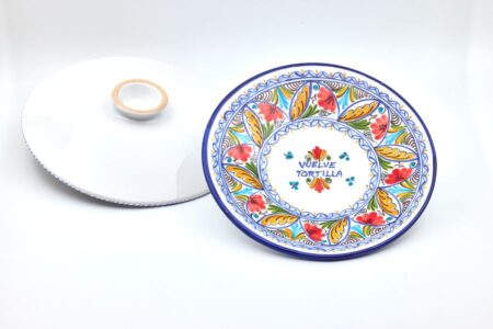 Vuelta tortillas de cerámica  Alfarería tradicional gallega